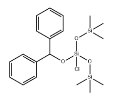 BENZHYDRYLOXYBIS(TRIMETHYLSILOXY)CHLOROSILANE