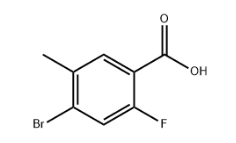 4-BROMO-2-FLUORO-5-METHYLBENZOIC ACID