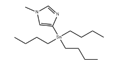 N-Methyl-4-(tributylstannyl)imidazole