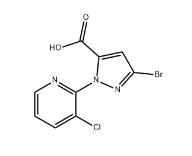 3-BroMo-1-(3-chloropyridin-2-yl)-1H-pyrazole-5-carboxylic acid