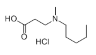 3-(N-Methylpentylamino)propionic acid hydrochloride