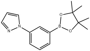 1-[3-(4,4,5,5-TETRAMETHYL-1,3,2-DIOXABOROLAN-2-YL)PHENYL]-1H-PYRAZOLE