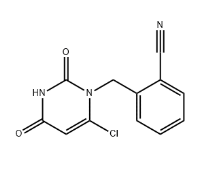 2-[(6-CHLORO-2,4-DIOXO-3,4-DIHYDROPYRIMIDIN-1(2H)-YL)METHYL]BENZONITRILE