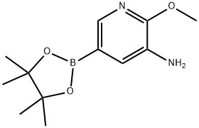 2-Methoxy-5-(4,4,5,5-tetramethyl-[1,3,2]dioxaborolan-2-yl)-pyridin-3-ylamine