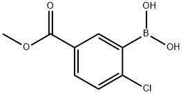 2-CHLORO-5-(METHOXYCARBONYL)BENZENEBORONIC ACID 98