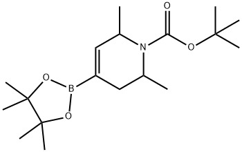 2,6-Dimethyl-4-(4,4,5,5-tetramethyl-[1,3,2]dioxaborolan-2-yl)-3,6-dihydro-2H-pyridine-1-carboxylicacid tert-butyl ester