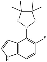 1H-Indole, 5-fluoro-4-(4,4,5,5-tetraMethyl-1,3,2-dioxaborolan-2-yl)-