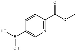 6-(Methoxycarbonyl)pyridin-3-ylboronic acid, methyl 5-boronopyridine-2-carboxylate