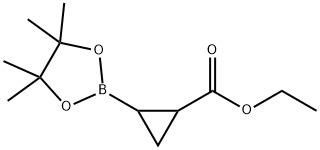 Cyclopropanecarboxylic acid, 2-(4,4,5,5-tetramethyl-1,3,2-dioxaborolan-2-yl)-, ethyl ester