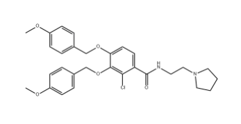 2-chloro-3,4-bis((4-methoxybenzyl)oxy)-N-(2-(pyrrolidin-1-yl)ethyl)benzamide