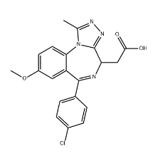 4H-[1,2,4]Triazolo[4,3-a][1,4]benzodiazepine-4-acetic acid, 6-(4-chlorophenyl)-8-Methoxy-1-Methyl-