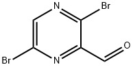 3,6-dibromopyrazine-2-carbaldehyde