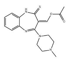 Olanzapine ThioacetoxyMethylidene IMpurityDiscontinued