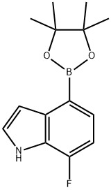 1H-Indole, 7-fluoro-4-(4,4,5,5-tetramethyl-1,3,2-dioxaborolan-2-yl)-