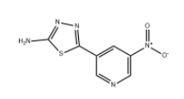 1,3,4-Thiadiazol-2-amine, 5-(5-nitro-3-pyridinyl)-