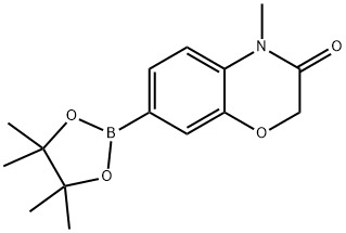 4-methyl-7-(4,4,5,5-tetramethyl-1,3,2-dioxaborolan-2-yl)-2H-benzo[b][1,4]oxazin-3(4H)-one