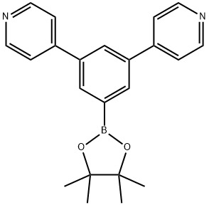 Pyridine,4,4'-[5-(4,4,5,5-tetramethyl-1,3,2-dioxaborolan-2-yl)-1,3-phenylene]bis-	