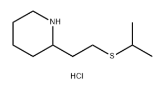 2-[2-(Propan-2-ylsulfanyl)ethyl]piperidine hydrochloride