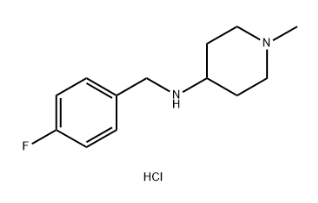 N-(4-fluorobenzyl)-1-methylpiperidin-4-amine.HCl