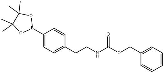 Benzyl 4-(4,4,5,5-tetramethyl-1,3,2-dioxaborolan-2-yl)phenethylcarbamate