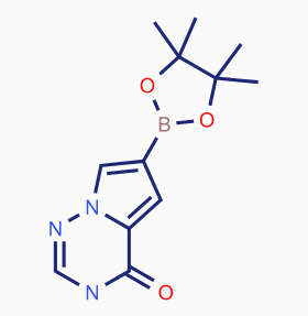 Pyrrolo[2,1-f][1,2,4]triazin-4(1H)-one, 6-(4,4,5,5-tetramethyl-1,3,2-dioxaborolan-2-yl)-