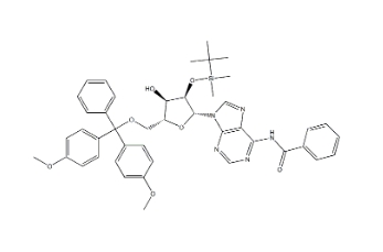 5′-ODMT-2’-OTBDMS-N-Bz adenosine