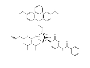 5′-ODMT-LNA-N-Bz 5-Me cytidine amidite