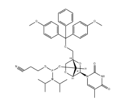 5′-ODMT-LNA thymidine amidite