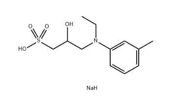 Sodium 3-(N-ethyl-3-methylanilino)-2-hydroxypropanesulfonate