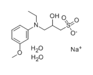 N-Ethyl-N-(2-hydroxy-3-sulfopropyl)-3-methoxyaniline sodium salt dihydrate