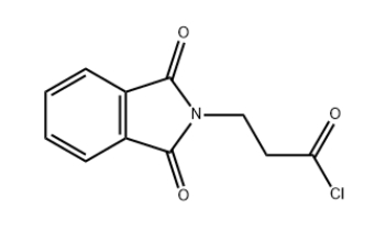 1,3-dihydro-1,3-dioxo-2H-isoindole-2-propionyl chloride