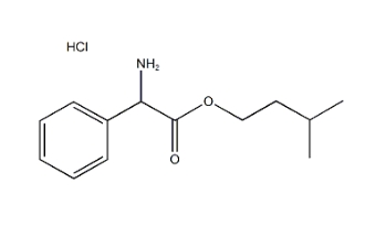 A-AMINOPHENYLACETIC ACID ISOAMYL ESTER HYDROCHLORIDE