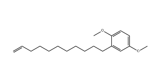 Benzene, 1,4-dimethoxy-2-(10-undecen-1-yl)-