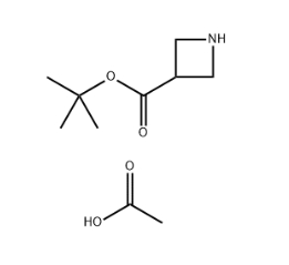 tert-Butyl azetidine-3-carboxylate acetate