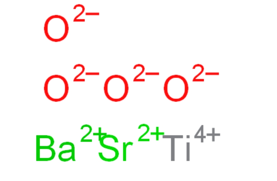 barium strontium dititanate(2-)