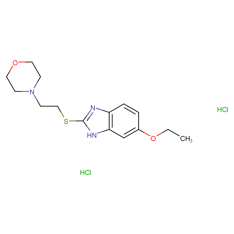 6-ethoxy-2-{[2-(morpholin-4-yl)ethyl]sulfanyl}-1H-1,3-benzodiazole dihydrochloride