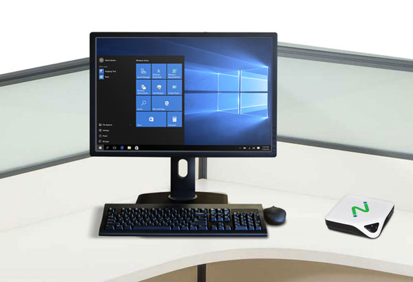 NComputing第2代瘦客户机L250（外挂显示器）,L系列是云终端行业传奇