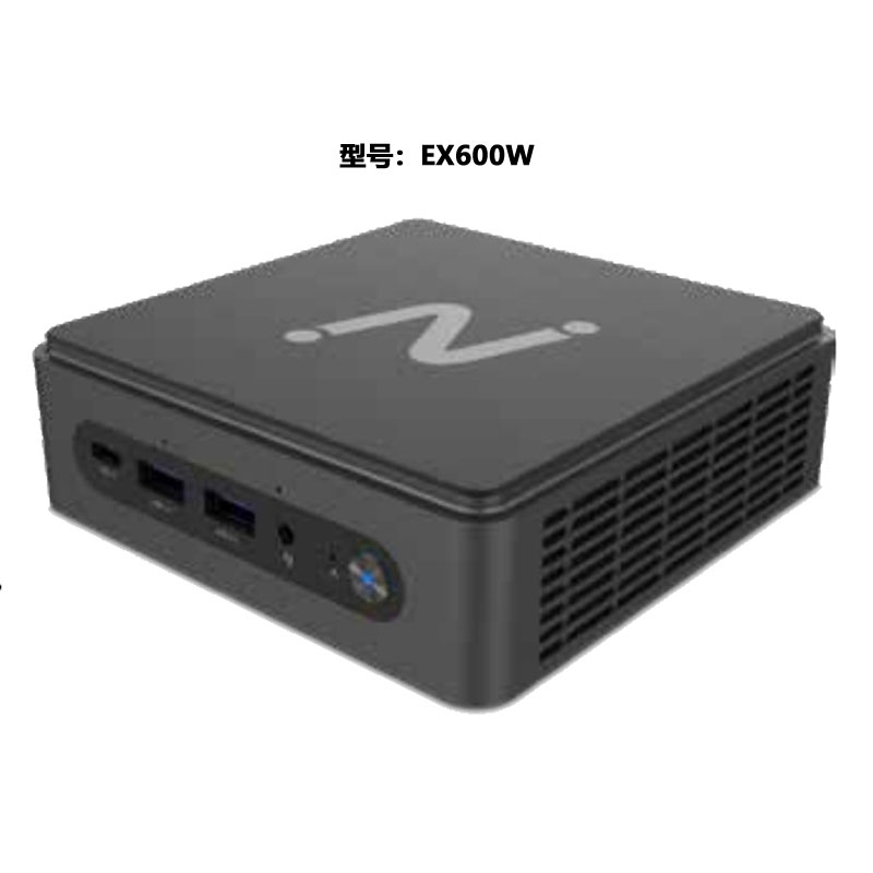 EX600W企业级X86瘦客户机，英特尔四核N100，支持Citrix、VMware Horizon、Amazon、微软 AVD/RDS和NComputing平台（需单独购买软件许可证），VPN和VNC功能，基于X86方案激活的LEAFOS长期许可证，通过PMC实现设备集中管理