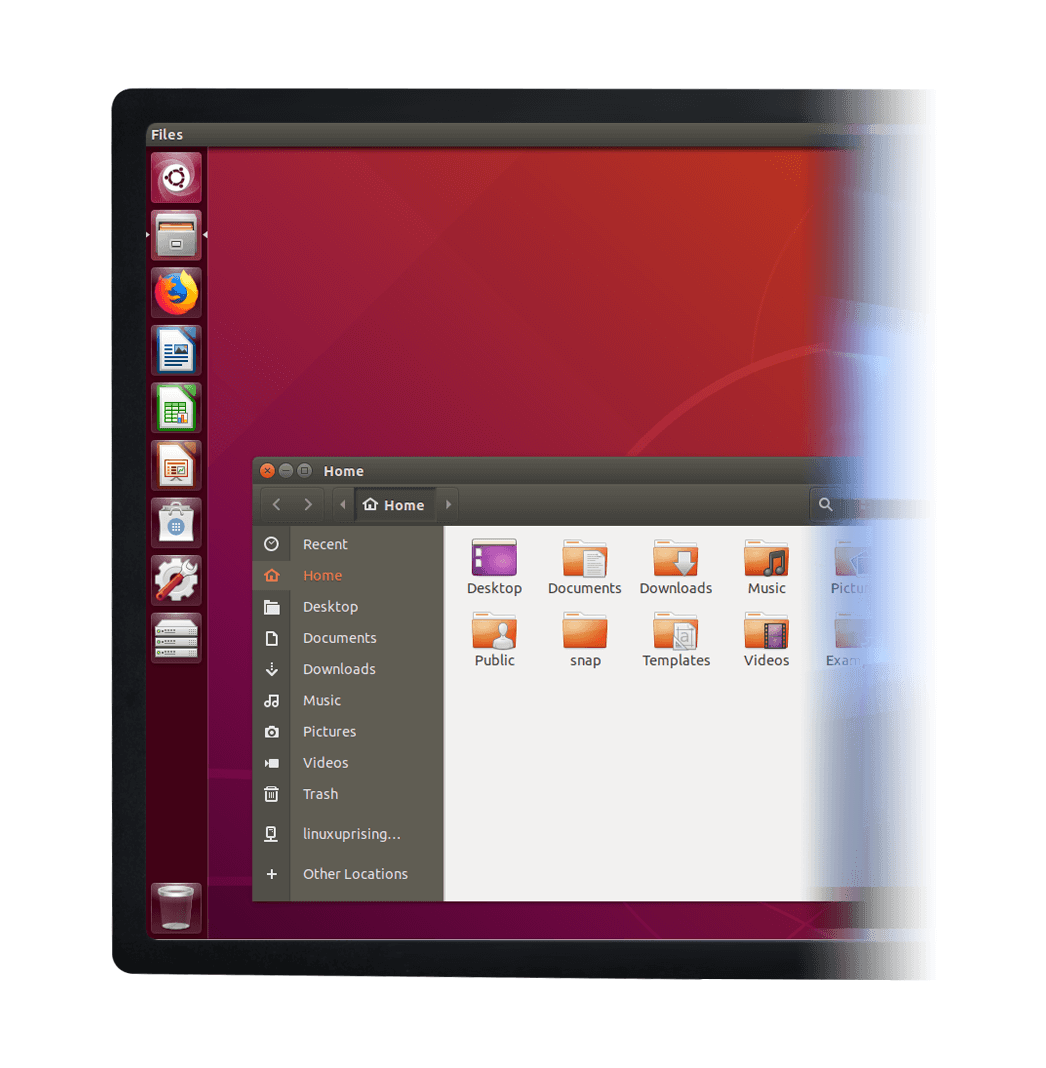 vSpace for Linux虚拟桌面软件支持流行的 Ubuntu 桌面（14.04 LTS、16.04 LTS 和 18.04 LTS）