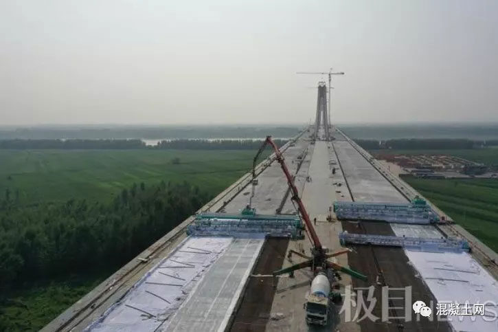 創多項世界之最！武漢造“超級混凝土”助力黃河上最寬大橋