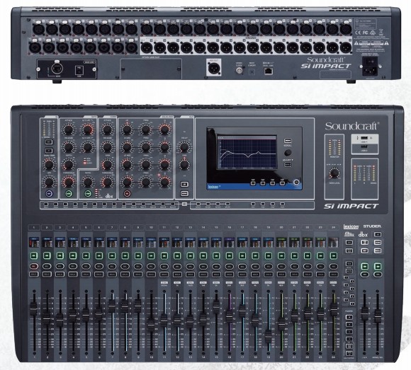 SOUNDCRAFT声艺 SI impact会议演出数字调音台  声艺 SI IMPACT大型40路数字调音台