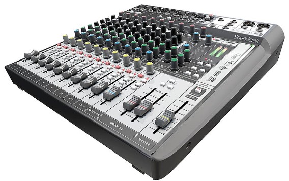 Soundcraft声艺 Signature12MTK带USB多轨录音模拟调音台    声艺 Signature22MTK带USB多轨录音模拟调音台