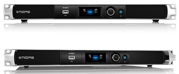 MIDAS迈达斯 M32C机架式40通道数字调音台  MIDAS DP48专业48通道个人监听调音台