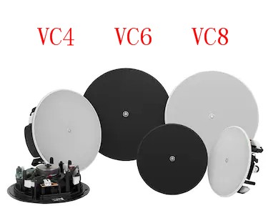 YAMAHA雅马哈 VC4/VC6/VC8吸顶音箱 VC4B/VC6W/VC8B/VC4W/VC6B吸顶扬声器