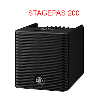 YAMAHA雅马 STAGEPAS200/STAGEPAS200 BTR便携式有源音箱