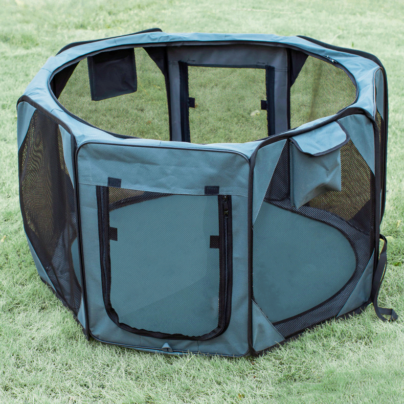 Big Blue Pet Exercise Play Pen