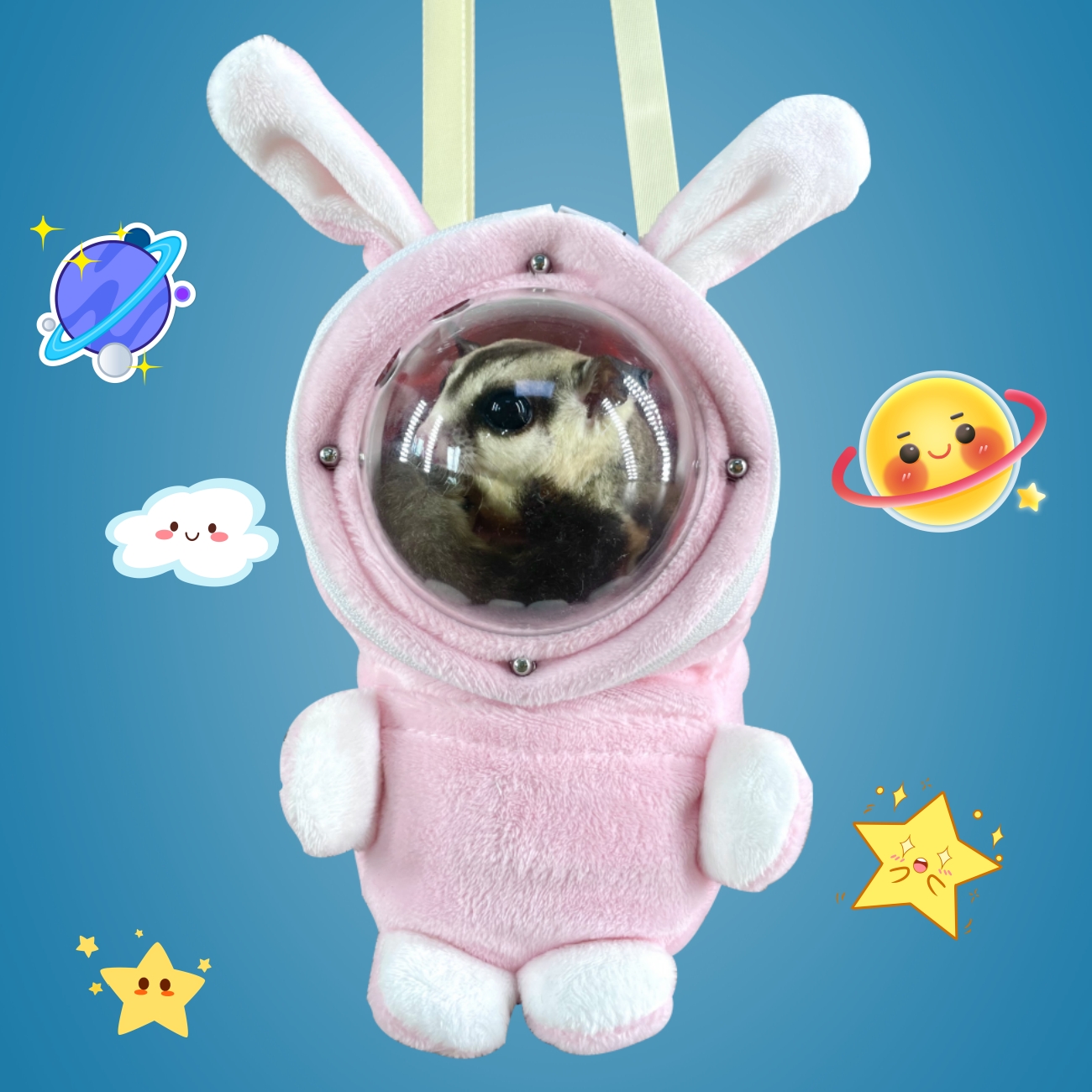 myfuzzyheads space suit travel pouch